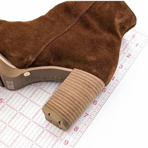 New- Paul Green Sloane Coco Suede Ankle Boots Size:81/2 Ret$485 - Picture 3 of 4